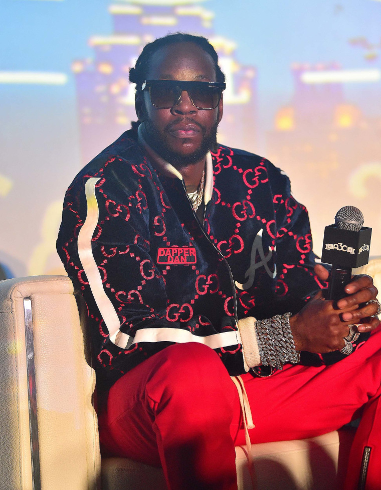 2 Chainz attends "The History In The Eyes Of Dapper Dan & 2 Chainz" at AmericasMart on October 12, 2019 in Atlanta, Georgia.