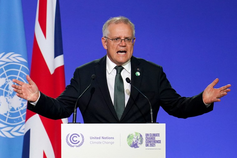 BRITAIN-AUSTRALIA-UN-CLIMATE-COP26