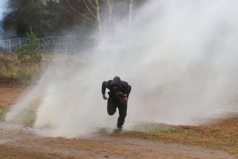 Image: Migrant crisis on the Belarusian-Polish border