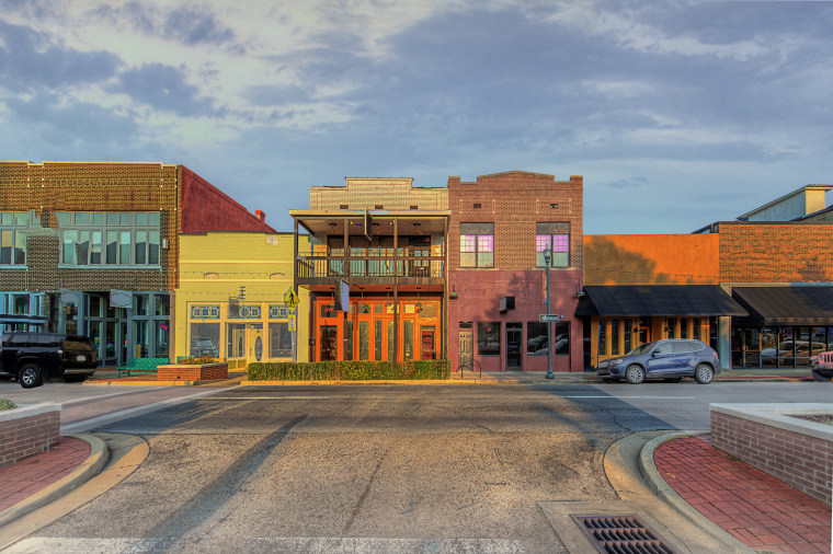 Facades along 300 Block of South Main