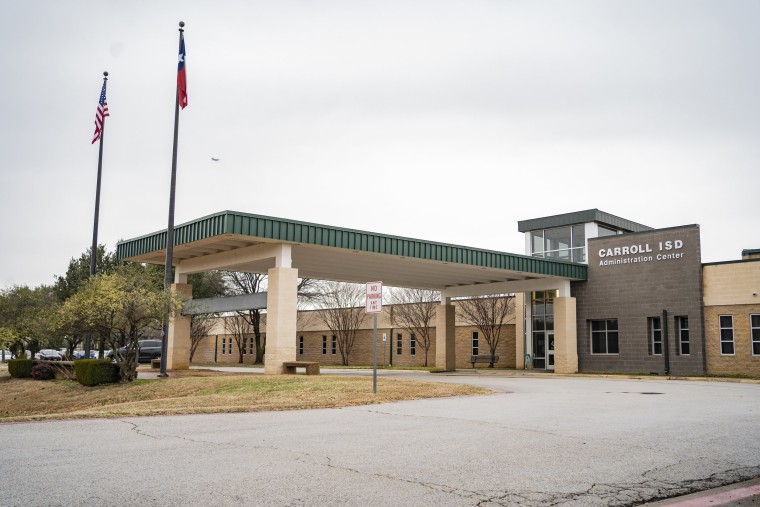 The Carroll ISD Administration Center in Southlake, Texas.