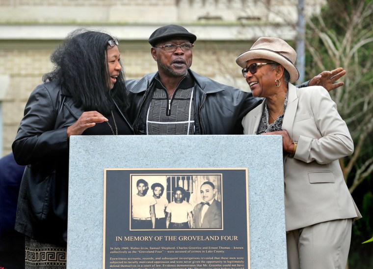 Groveland Four monument unveiled