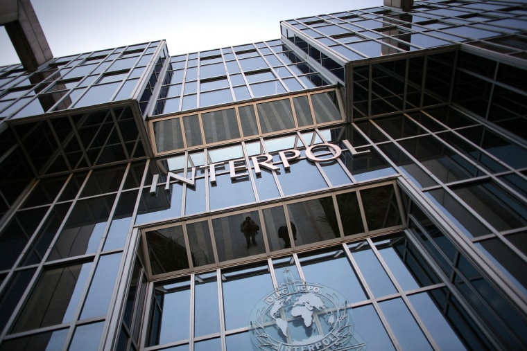 Interpol's building in Lyon, France.