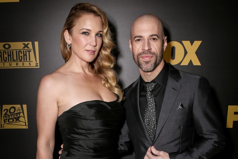 Deanna Daughtry and Chris Daughtry attend the FOX Golden Globe Awards Awards Party on Jan. 10, 2016 in Beverly Hills, Calif.