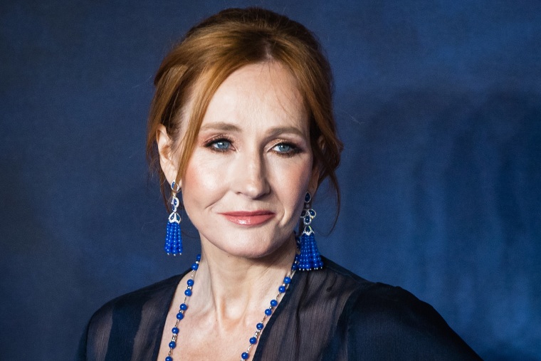 J.K Rowling attends the U.K. Premiere of "Fantastic Beasts: The Crimes Of Grindelwald" on Nov. 13, 2018, in London.