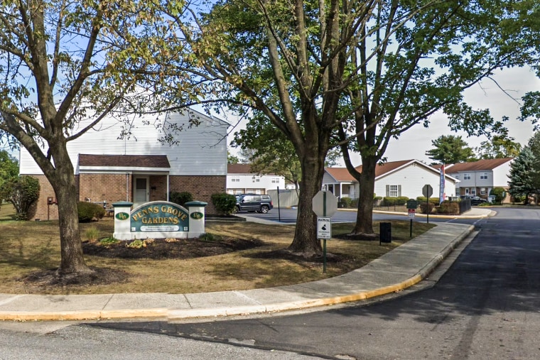 The Penns Grove Gardens apartment complex in Penns Grove, N.J.