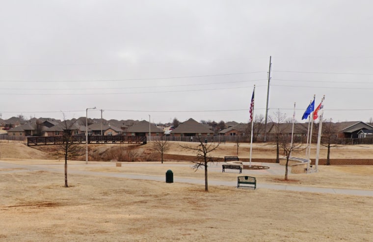 Veterans Memorial Park in Moore, Okla.