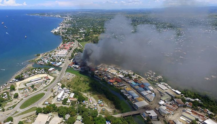 Image: SOLOMONS-UNREST-PACIFIC