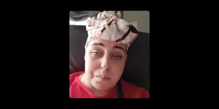 The mother of four began chronicling her illness after joining TikTok in April 2020.