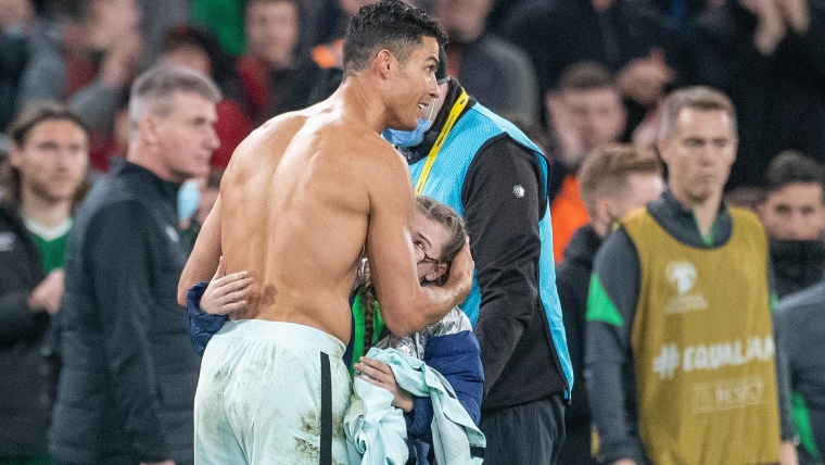 El increíble gesto de Cristiano Ronaldo con una niña irlandesa