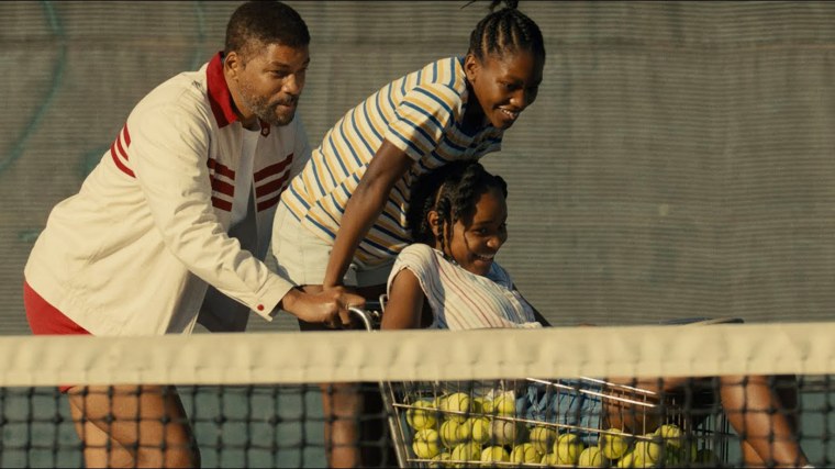 Will Smith plays the father of Serena and Venus Williams in "King Richard."