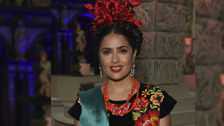 Salma Hayek, caracterizada como Frida Kahlo, en la película 'Frida'.
