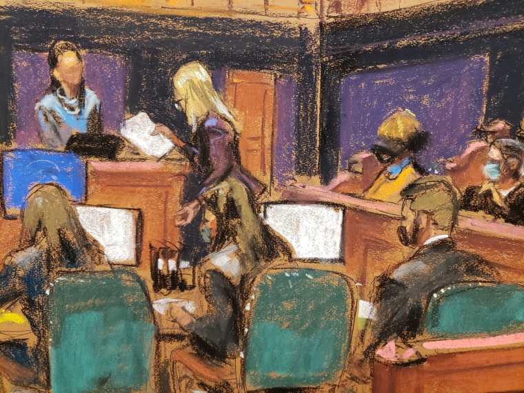 Image: Ghislaine Maxwell trial in New York