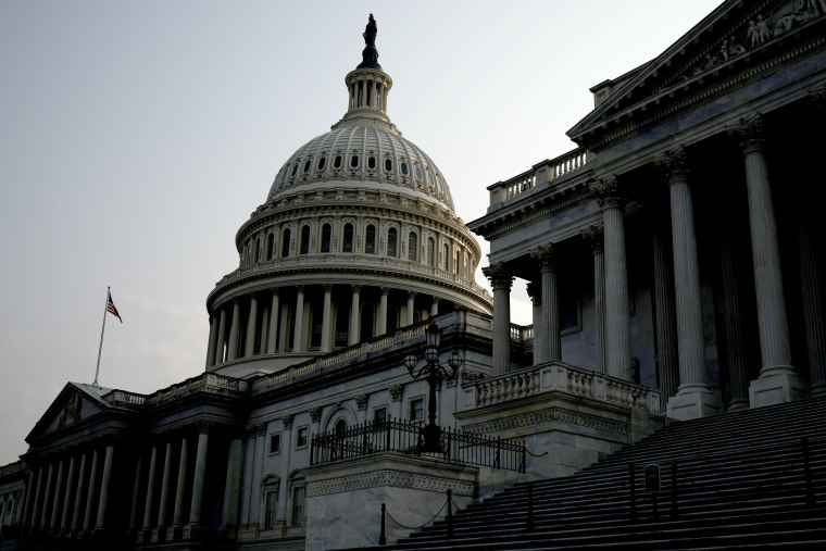 U.S. Senate Negotiates Ahead Of Possible Cloture Vote On Infrastructure Bill