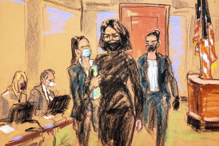 Image: Ghislaine Maxwell trial in New York