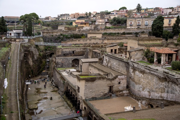 Herculaneum Archaeological Park Presents Recent Discovery