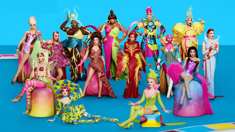 The cast for the 14th season of RuPaul's Drag Race.