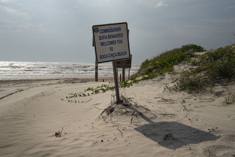 Image: A beach in Boca Chica Village, Texas, on June 21, 2021.