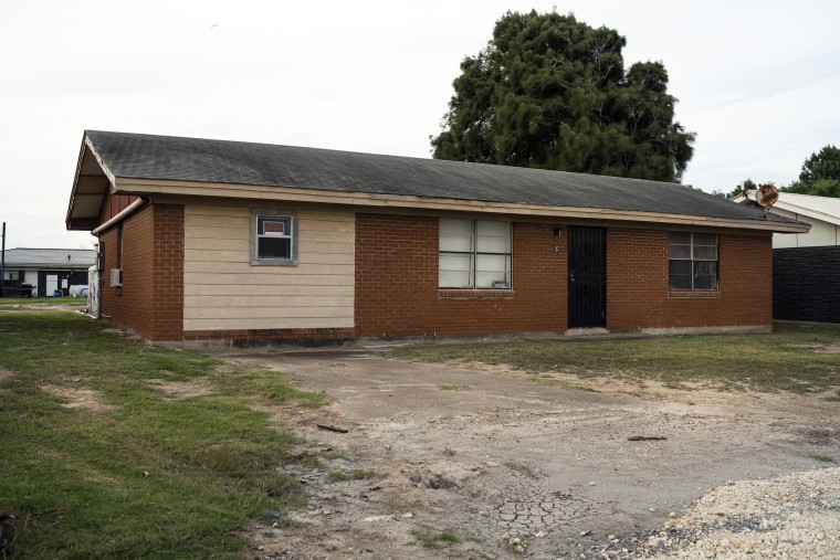 Image: Celia Johnson’s rental home in Boca Chica Village in Brownsville, Texas on Dec. 5, 2021.
