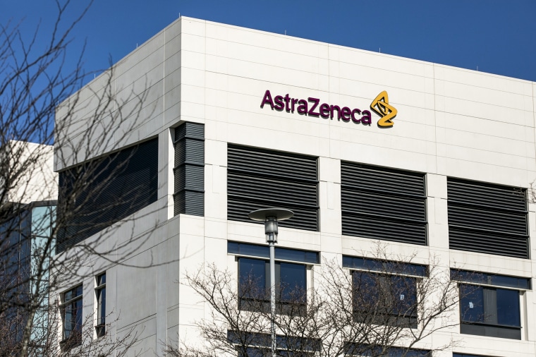 An AstraZeneca facility in Germantown, Md., on March 8, 2020.