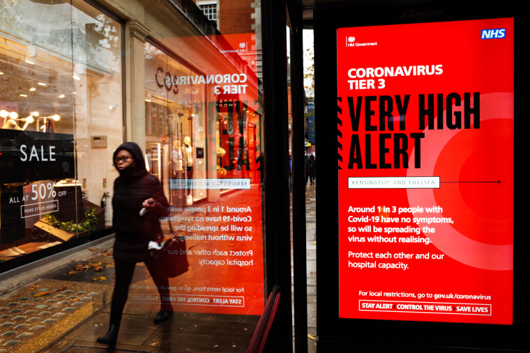 Daily Life Under 'Tier 3' Coronavirus Restrictions In London