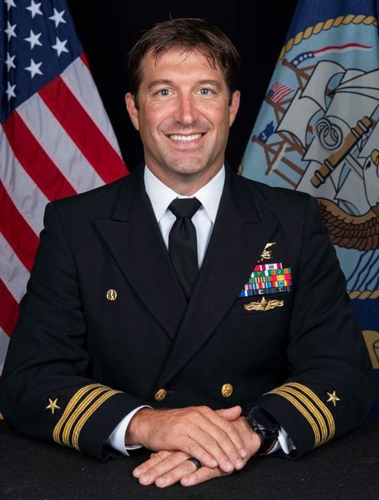 Cmdr. Brian Bourgeois.