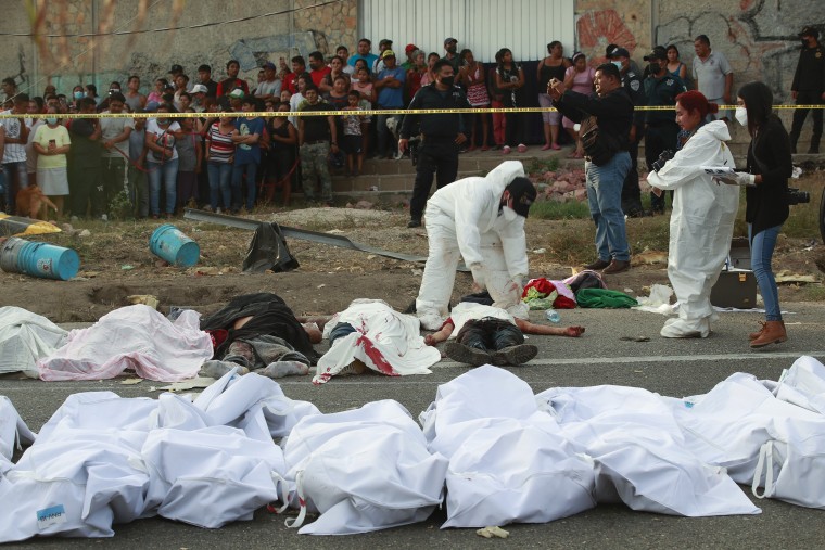 Image: Mexico truck crash