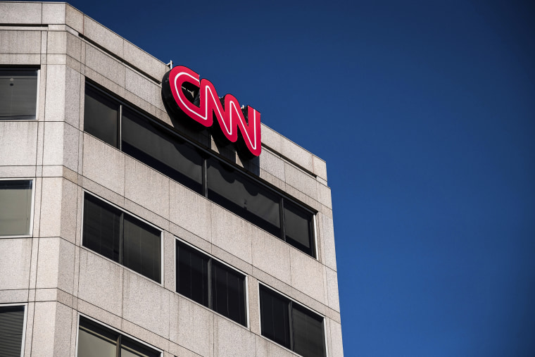 A CNN office in Washington, D.C., on Oct. 20, 2021.