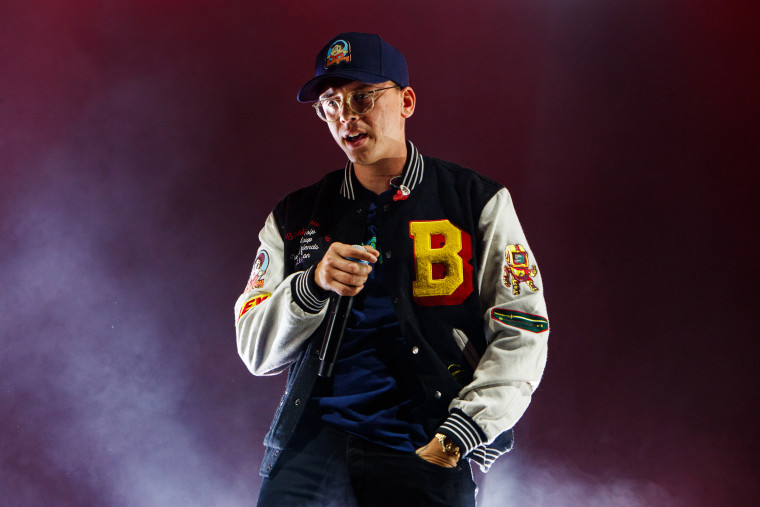 Logic performs on Sept. 10, 2018, in London.