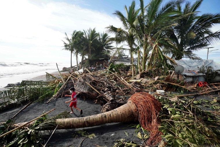 Death toll from powerful Typhoon Rai in Philippines climbs to 12