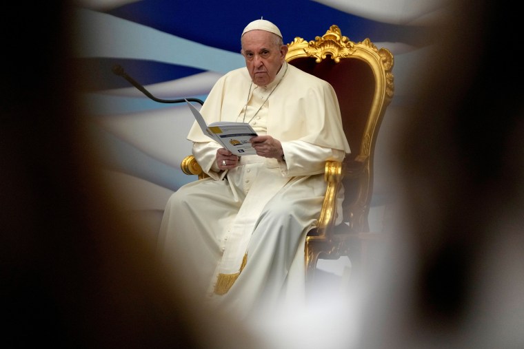Image: Pope Francis visits Greece