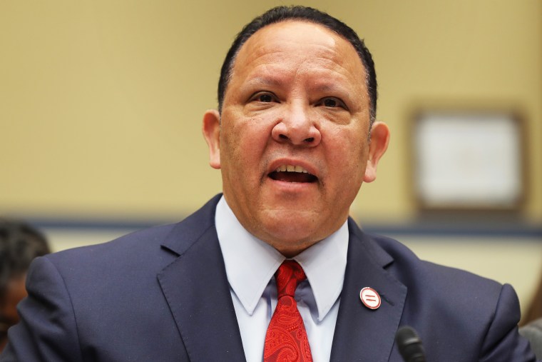 National Urban League chief executive Marc Morial testifies before the House Oversight and Reform Committee about the 2020 census on Jan. 9, 2020.