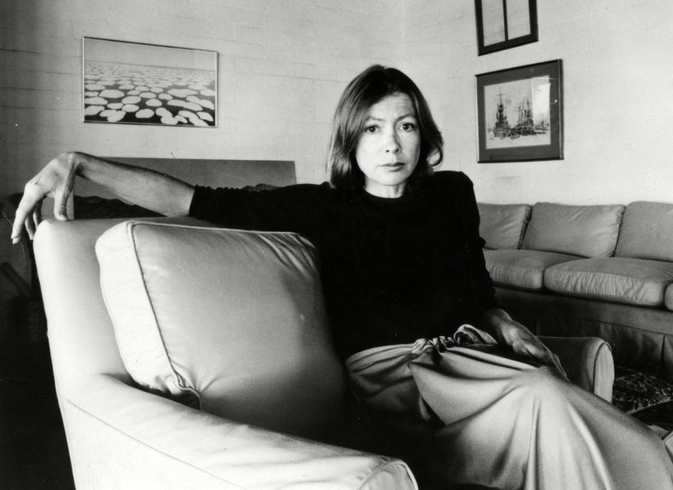 Joan Didion in about 1977.
