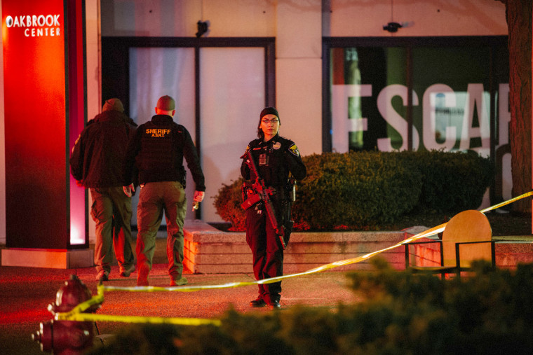 Image: *** BESTPIX *** Multiple People Shot At Chicago Area Mall