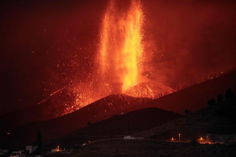 Image: Cumbre Vieja volcano