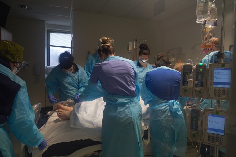 Image: UMass Memorial Hospital's Covid-19 ICU Department As Cases Rise