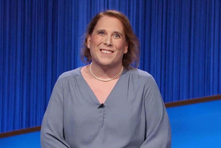 Amy Schneider on "Jeopardy!"