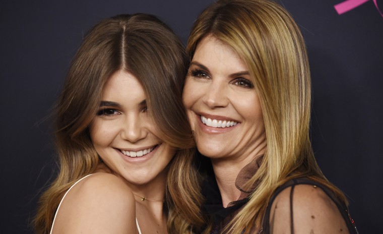 Image: Lori Loughlin with her daughter Olivia Jade at the Women's Cancer Research Fund's "An Unforgettable Evening" in Beverly Hills, Calif., on Feb. 27, 2018.