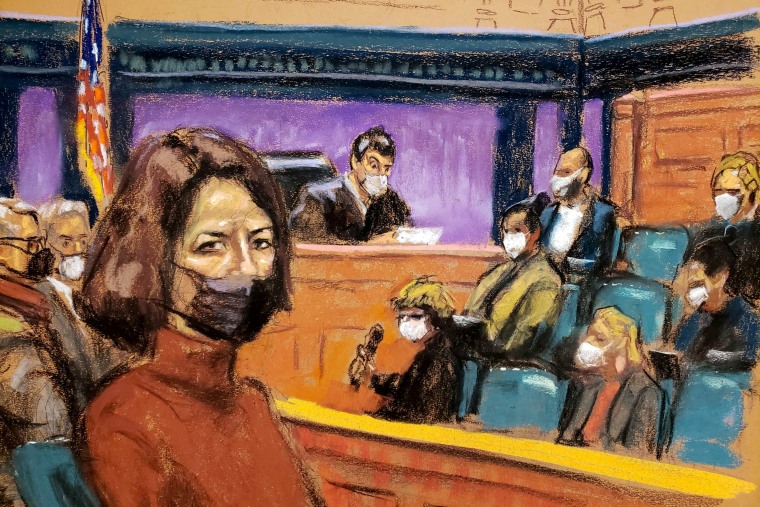 Image: Ghislaine Maxwell trial in New York