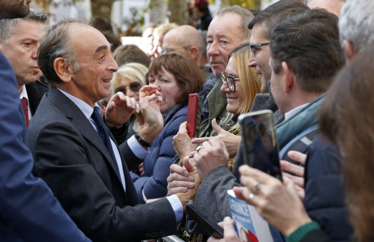 French Far-right Commentator Eric Zemmour Promotes His Book "La France N'A Pas Dit Son Dernier Mot » In La Touques