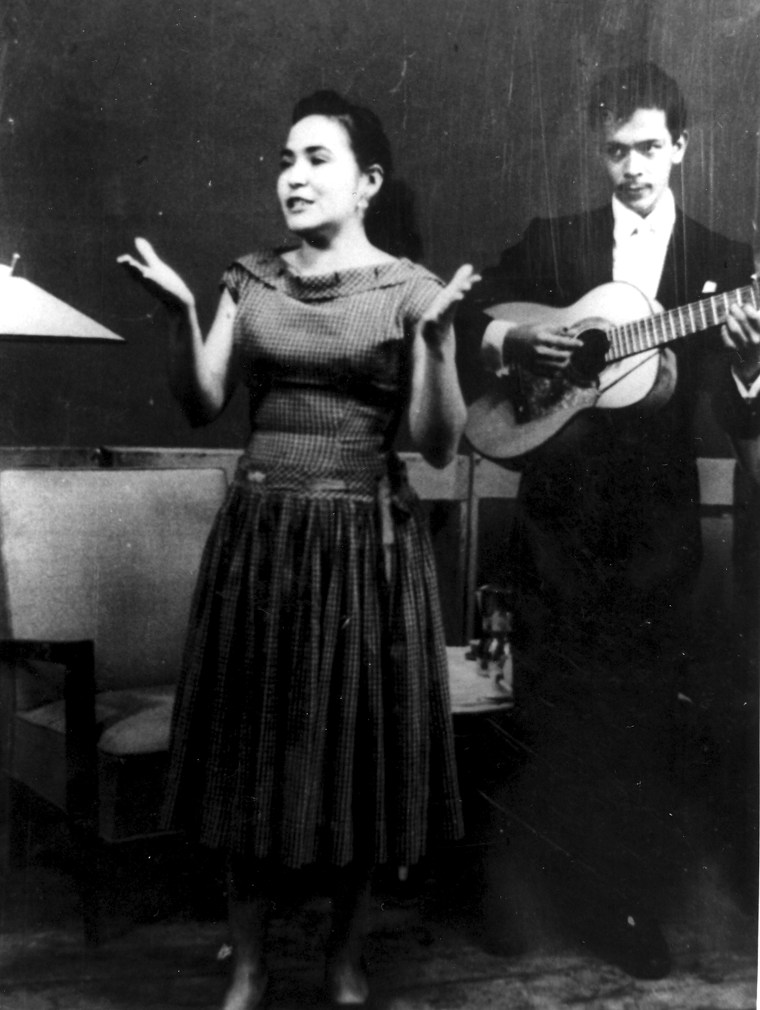 Carmen Salinas en 1948 a los 18 años de edad