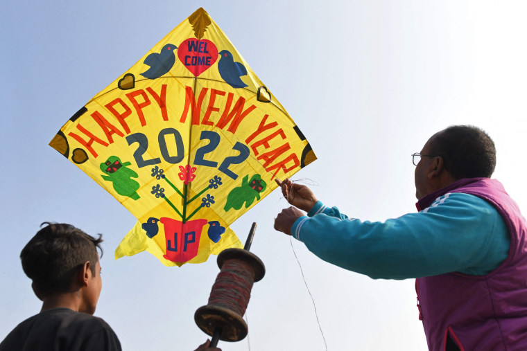 Image: INDIA-NEW YEAR