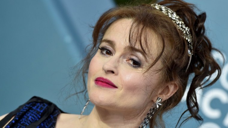 Helena Bonham Carter at the 2020 Screen Actors Guild Awards 