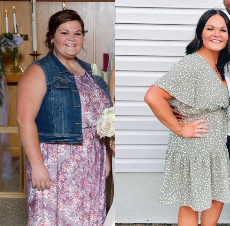 Taking a lot of pictures kept Lori Odegaard motivated because she was able to see how her body changed during her weight loss.