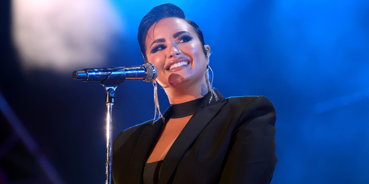 Demi Lovato performs during Global Citizen Live