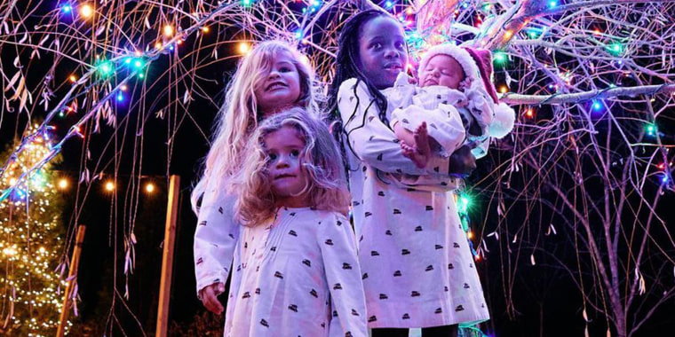 Thomas Rhett and wife Lauren Akins celebrated the holiday with their four daughters.