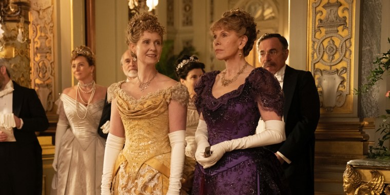 Christine Baranski and Cynthia Nixon star in the upcoming HBO period drama, "The Gilded Age."