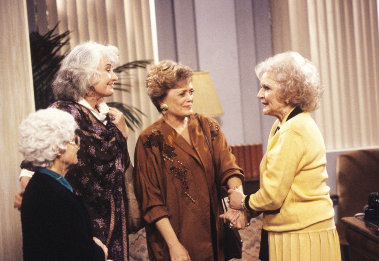Estelle Getty, Bea Arthur, Rue McClanahan and Betty White in "72 Hours"