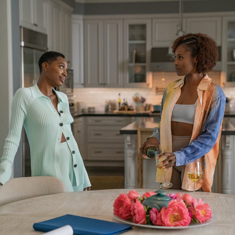 Yvonne Orji as Molly and Issa Rae as Issa in "Insecure"