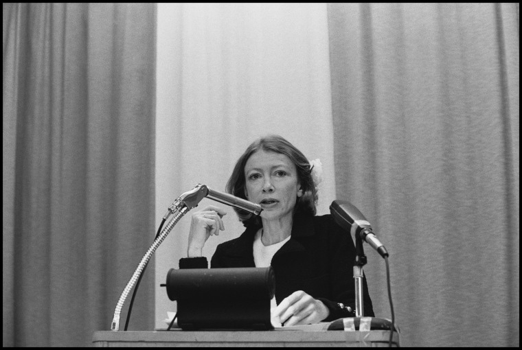 Joan Didion Speaks At The College Of Marin